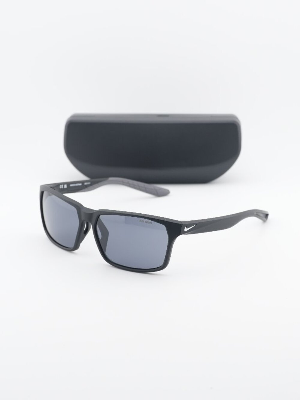 Nike MAVERICK RGE N IF2488X 010 Rectangle Sunglasses - Black / Grey